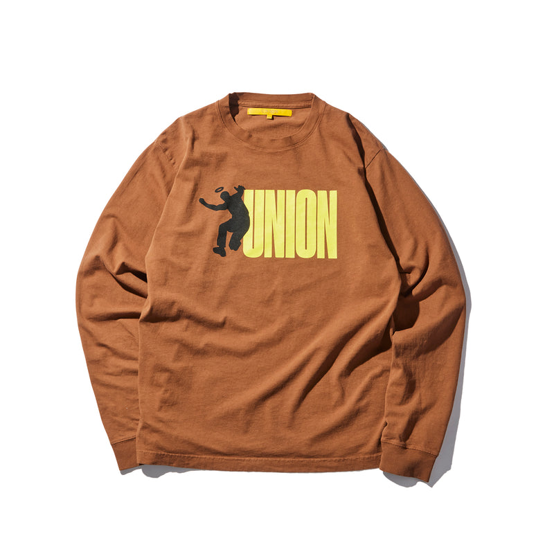 UNION ORIGINAL(ユニオンオリジナル)｜FRONTIN L/S REACTIVE DYE TEE