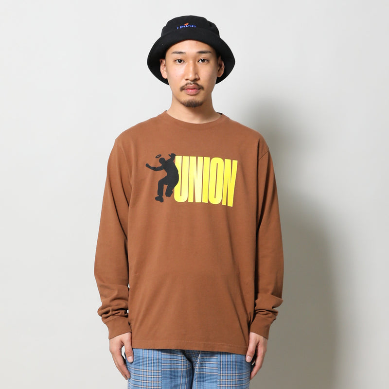 UNION ORIGINAL(ユニオンオリジナル)｜FRONTIN L/S REACTIVE DYE TEE ...