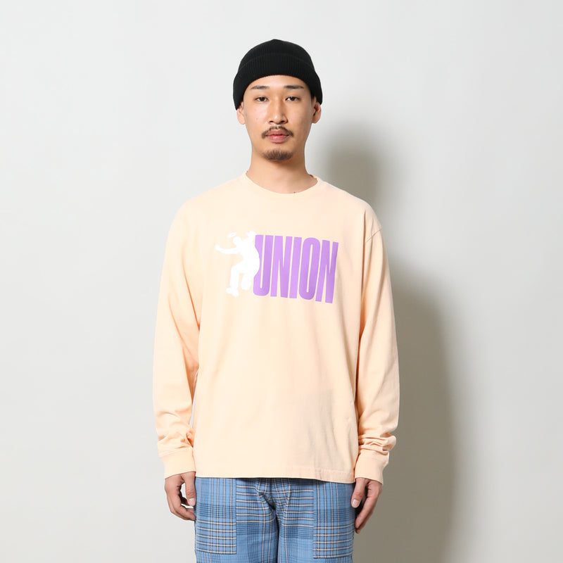 UNION ORIGINAL(ユニオンオリジナル)｜FRONTIN L/S REACTIVE DYE TEE ...