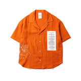 Bethany Williams(べサニー ・ウィリアムズ)｜Craft Legacy Embroidered Summer Shirt(クラフト レガシー エンブロイダード サマーシャツ)｜【公式通販 UNION TOKYO】｜ユニオントーキョー