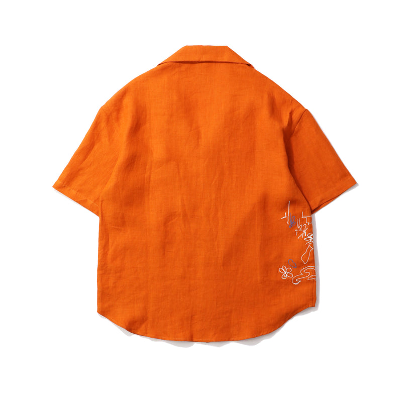 Bethany Williams(べサニー ・ウィリアムズ)｜Craft Legacy Embroidered Summer Shirt(クラフト レガシー エンブロイダード サマーシャツ)｜【公式通販 UNION TOKYO】｜ユニオントーキョー