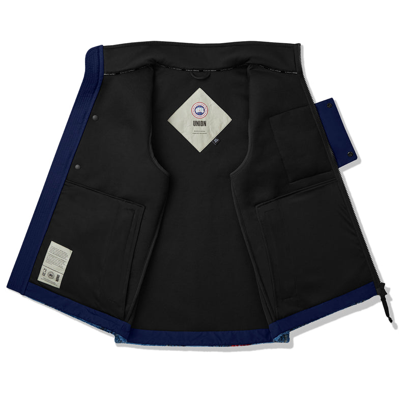 CANADA GOOSE(カナダグース)｜Chris Gibbs x NBA - Fleece Vest(クリス・ギブスxNBAフリースベスト)｜【公式通販 UNIONT TOKYO】｜ユニオントーキョー