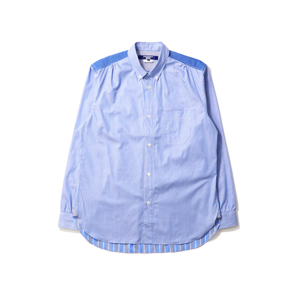 JUNYA WATANABE MAN(ジュンヤワタナベマン)｜COTTON BROAD STRIPE x LINEN CLOTH SHIRTS(コットンブロードストライプxリネンクロスシャツ)｜【公式通販 UNIONT TOKYO】｜ユニオントーキョー
