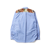 JUNYA WATANABE MAN(ジュンヤワタナベマン)｜COTTON LINEN CLOTH x COTTON BROAD STRIPE SHIRTS(コットンリネンクロスxコットンブロードストライプシャツ)｜【公式通販 UNIONT TOKYO】｜ユニオントーキョー
