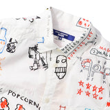 JUNYA WATANABE MAN(ジュンヤワタナベマン)｜COTTON BROAD PRINT Jean-Michel Basquiat SHIRTS(コットンブロードプリントジャンミシェルバスキアシャツ)｜【公式通販 UNION TOKYO】｜ユニオントーキョー
