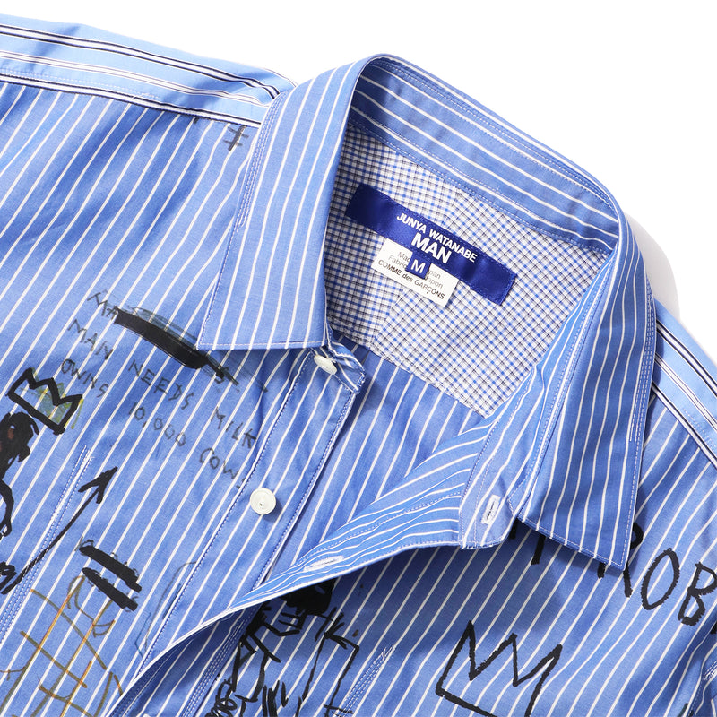 超希少 JUNYA WATANABE MAN × バスキア 半袖シャツ XL ...