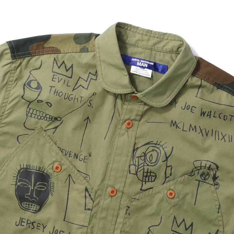 Junya Watanabe Man Jean-Michel Basquiat Shirt – unexpected store