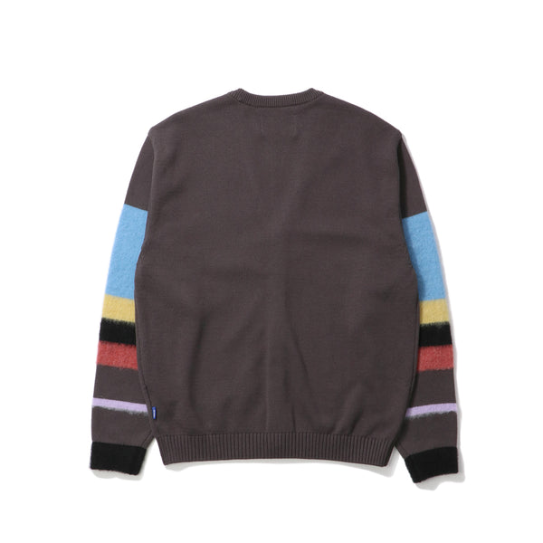 AWAKE NY(アウェイクニューヨーク)｜STRIPED MOHAIR SLEEVE CARDIGAN(ストライプドモヘアスリーブカーディガン)｜【公式通販 UNIONT TOKYO】｜ユニオントーキョー