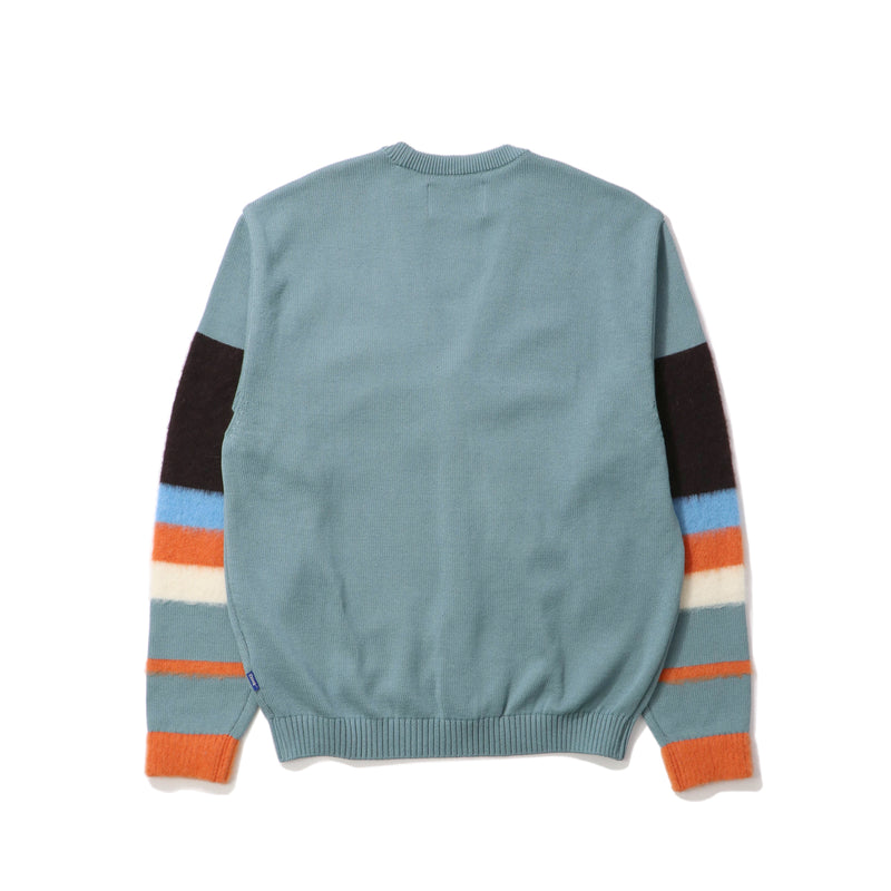 AWAKE NY(アウェイクニューヨーク)｜STRIPED MOHAIR SLEEVE CARDIGAN(ストライプドモヘアスリーブカーディガン)｜【公式通販 UNIONT TOKYO】｜ユニオントーキョー