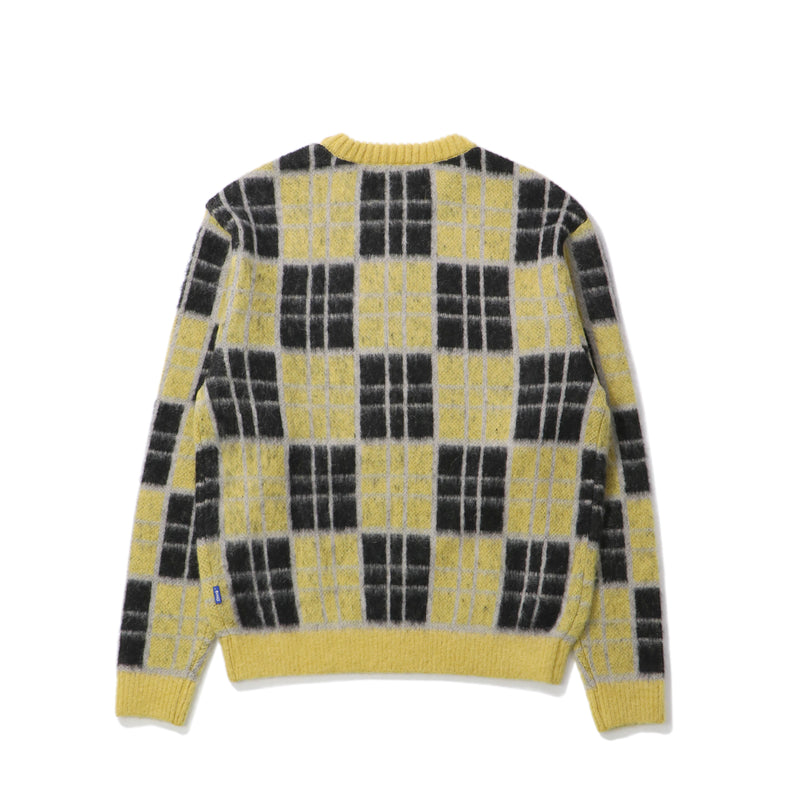 AWAKE NY(アウェイクニューヨーク)｜CHECKERED MOHAIR SWEATER(チェッカードモヘアセーター)｜【公式通販 UNION TOKYO】｜ユニオントーキョー