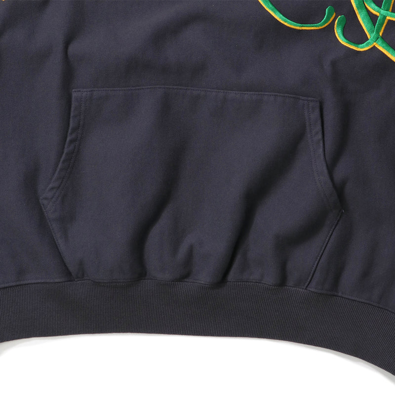 AWAKE NY(アウェイクニューヨーク)｜SCRIPT OVERSIZED EMBROIDERED HOODIE(スクリプトオーバーサイズドエンブロイダードフーディ)｜【公式通販 UNIONT TOKYO】｜ユニオントーキョー