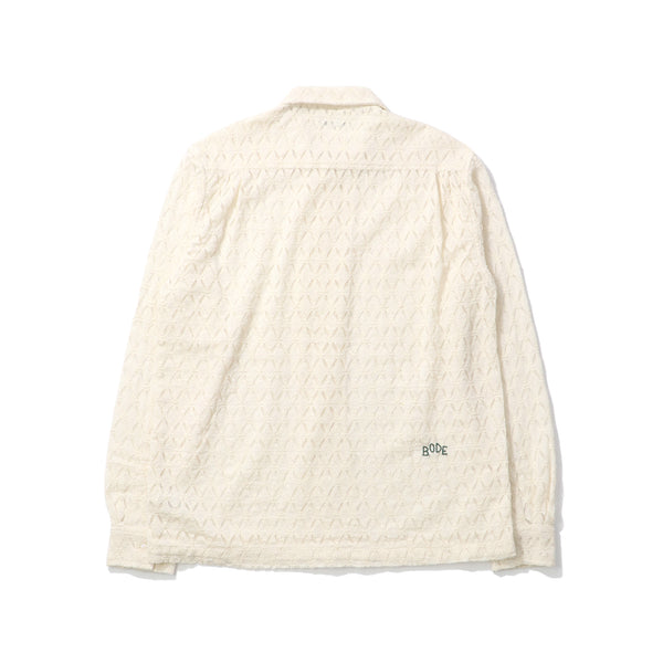 BODE(ボーディー)｜LATTICE LACE LS SHIRT(ラティスレースロングスリーブシャツ)｜【公式通販 UNIONT TOKYO】｜ユニオントーキョー