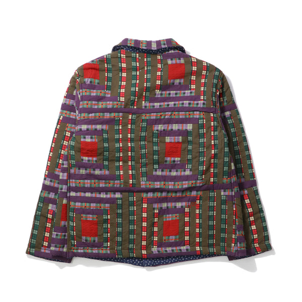 BODE(ボーディー)｜PLAID LOG CABIN QUILT JACKET(プレイドログキャビンキルトジャケット)｜【公式通販 UNIONT TOKYO】｜ユニオントーキョー