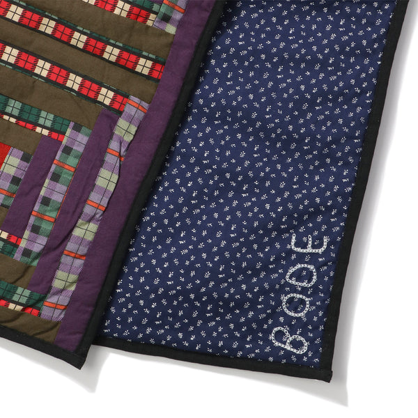 BODE(ボーディー)｜PLAID LOG CABIN QUILT SCARF(プレイドログキャビンキルトスカーフ)｜【公式通販 UNION TOKYO】｜ユニオントーキョー