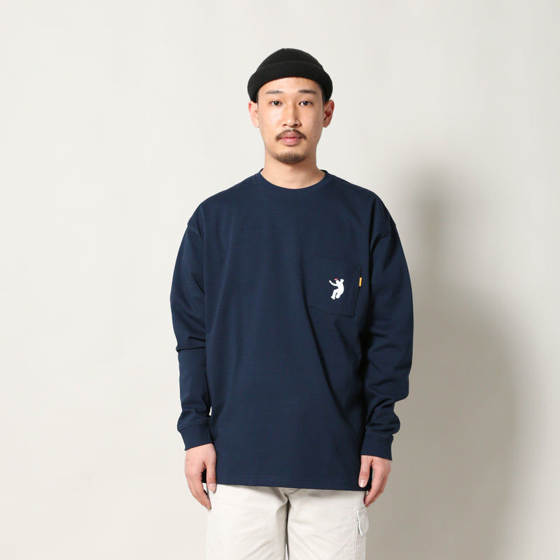 UNION FRONT MAN LS CREW ユニオン ロンT-