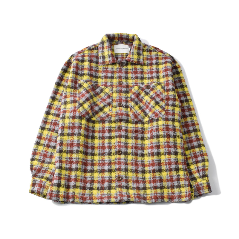 GENERAL ADMISSION(ジェネラルアドミッション)｜NEPPED PLAID OVER SHIRT(ネップドプラッドオーバーシャツ)｜【公式通販 UNIONT TOKYO】｜ユニオントーキョー
