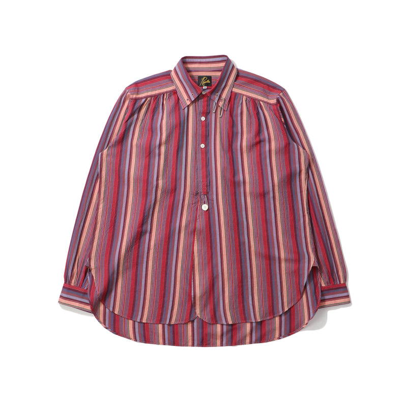 NEEDLES(ニードルズ)｜Pinhole Regular Collar EDW Shirt - India Cotton Lawn / Multi Stripe(ピンホールレギュラーカラーEDWシャツインディアコットンローンマルチストライプ)｜【公式通販 UNIONT TOKYO】｜ユニオントーキョー
