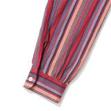 NEEDLES(ニードルズ)｜Pinhole Regular Collar EDW Shirt - India Cotton Lawn / Multi Stripe(ピンホールレギュラーカラーEDWシャツインディアコットンローンマルチストライプ)｜【公式通販 UNIONT TOKYO】｜ユニオントーキョー