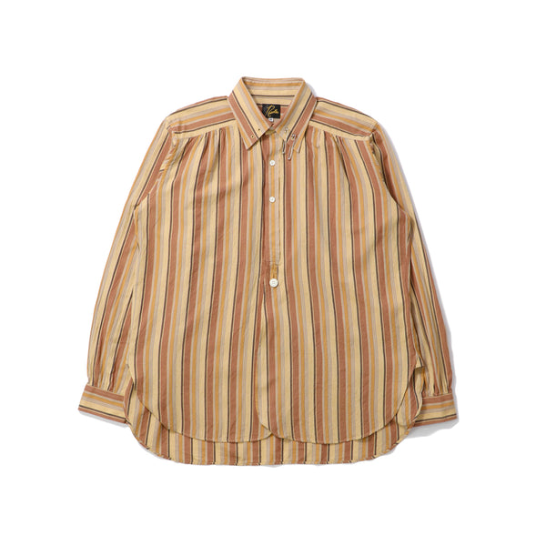 NEEDLES(ニードルズ)｜Pinhole Regular Collar EDW Shirt - India Cotton Lawn / Multi Stripe(ピンホールレギュラーカラーEDWシャツインディアコットンローンマルチストライプ)｜【公式通販 UNIONT TOKYO】｜ユニオントーキョー