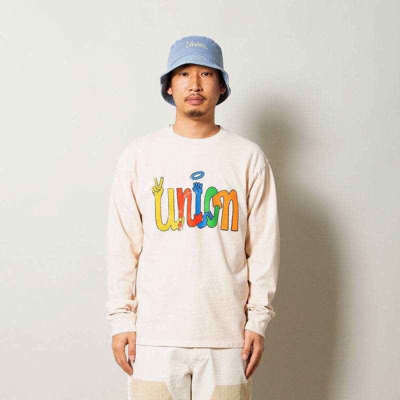 UNION ORIGINAL(ユニオンオリジナル)｜UNION CONNECTED LS TEE(ユニオンコネクティッドロングスリーブティー)｜【公式通販 UNIONT TOKYO】｜ユニオントーキョー